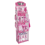 Breast Cancer Awareness Pink Support Squad Assortment Floor Display - 50 Pieces Per Retail Ready Display 88609