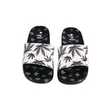Himpy Slides - Mens White Buffalo Black Sandal - 1 Pair Per Pack