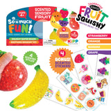 WHOLESALE SCENTED FRUIT BEADBALL WITH STICKERS 12 PIECES PER PACK 23356