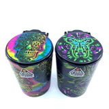 Full Print Butt Bucket Ashtray with LED Light- 2 Per Retail Ready Wholesale Display 40310