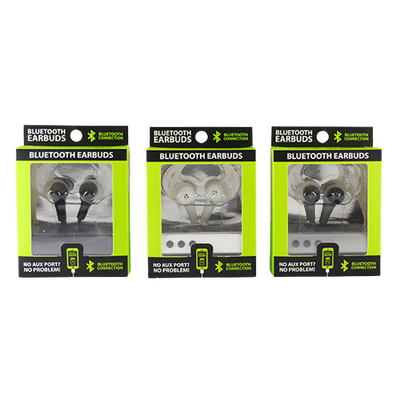 ITEM NUMBER 021554 BT EARBUDS 3 PIECES PER PACK