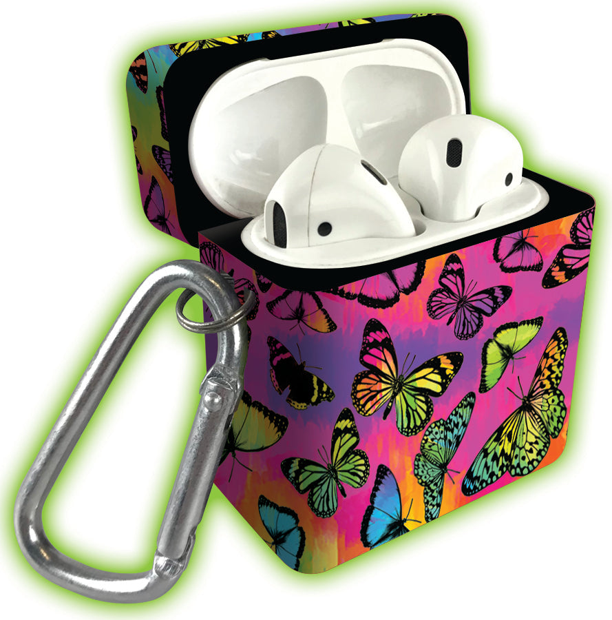 ITEM NUMBER 021785 FULL PRINT EARBUD CASE 8 PIECES PER DISPLAY