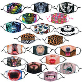 WHOLESALE PRINTED FACE COVERING 24 PIECES PER DISPLAY 21889