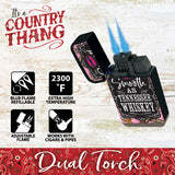 WHOLESALE COUNTRY GIRL DUAL TORCH 15 PIECES PER DISPLAY 21909