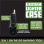ITEM NUMBER 021943 GRINDER LIGHTER CASE 6 PIECES PER DISPLAY