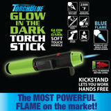 Glow In The Dark Torch Stick Lighter with Bottle Opener- 12 Pieces Per Retail Ready Display 21984