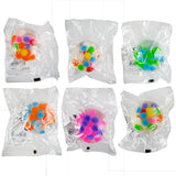 Squish & Squeeze Pom Pom Water Ball - 12 Pieces Per Display 22054