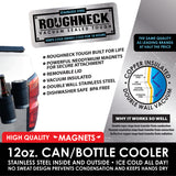 Metal Insulated Magnetic Can & Bottle Cooler- 6 Pieces Per Retail Ready Display 22139