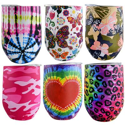 ITEM NUMBER 022265 WINE CUP MIX A PATTERNS 6 PIECES PER DISPLAY