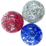 WHOLESALE GLITTER BALL LIGHT UP 12 PIECES PER DISPLAY 22551