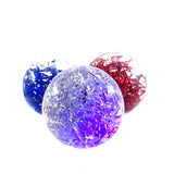WHOLESALE GLITTER BALL LIGHT UP 12 PIECES PER DISPLAY 22551