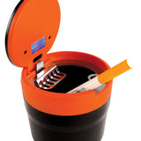 Metal Lined Butt Bucket Ashtray with LED Light- 6 Per Retail Ready Wholesale Display 41510
