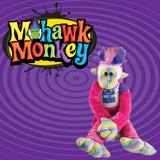 Jumbo Plush Mohawk Monkey - 4 Pieces Per Pack 22598