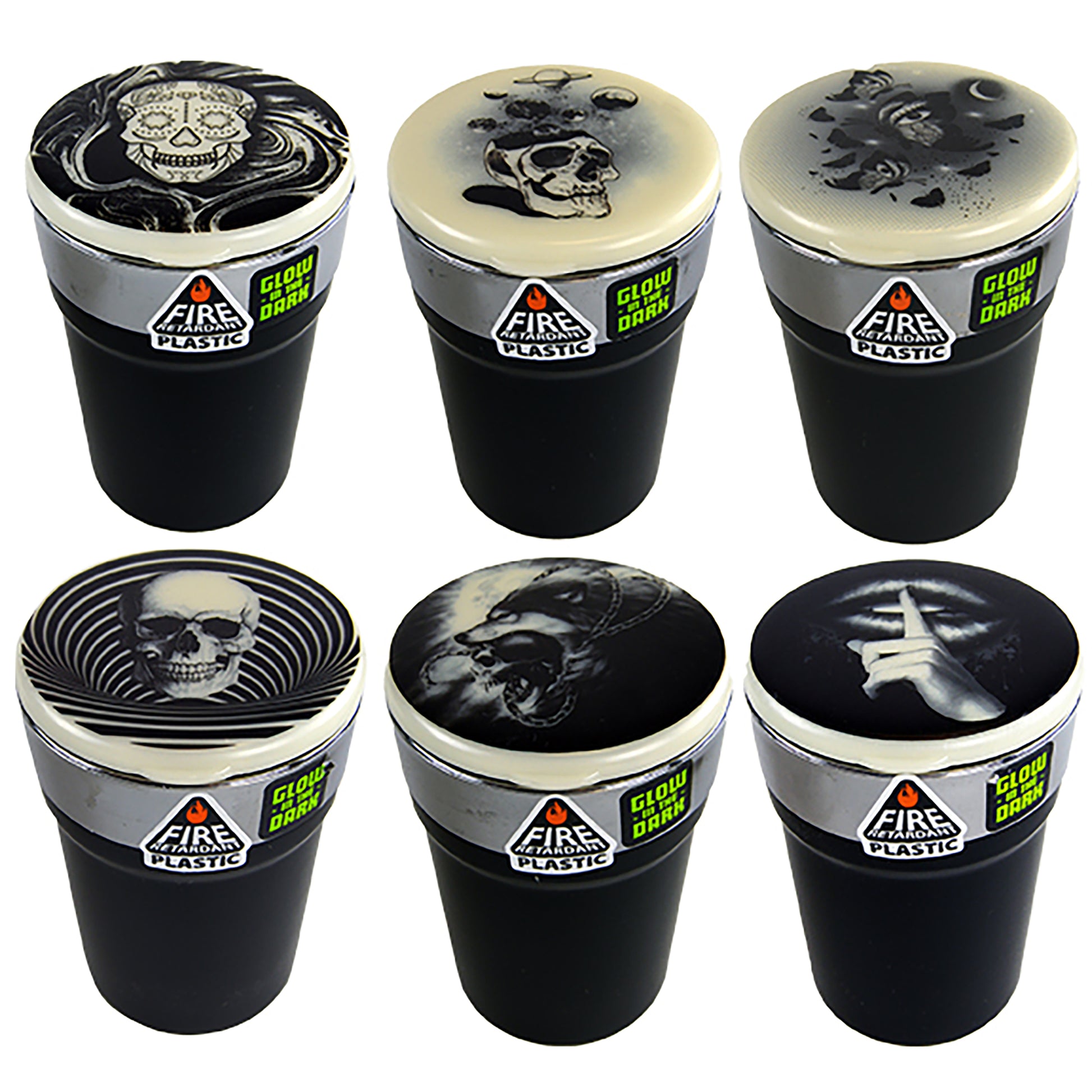 Glow in the Dark Butt Buckets