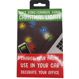WHOLESALE 10FT CHRISTMAS LIGHTS CHARGER VARIETY 12 PIECES PER DISPLAY 22667