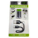 WHOLESALE ROUGHNECK RECHARGEABLE AAA BATTERY 12 PIECES PER DISPLAY 22702