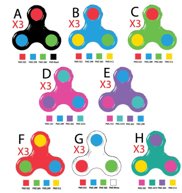 Fidget Spinner Pop Toy