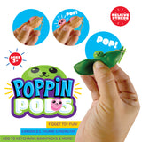 WHOLESALE FIDGET STRING BEANS POPPIN PODS 24 PIECES PER DISPLAY 22862