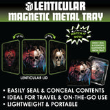 Roll Tray with Lenticular Magnetic Cover- 6 Pieces Per Retail Ready Display 22915