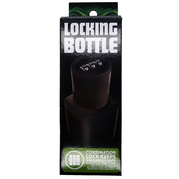 ITEM NUMBER 022926 LOCKING BOTTLE JAR 6 PIECES PER DISPLAY