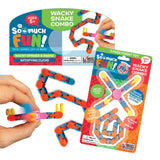 Fidget Track Snake Toy 2 Pack Set - 12 Pieces Per Pack 23042