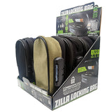 Smell Proof Small Canvas Lock Bag with Tool Organizer- 6 Pieces Per Display 23114