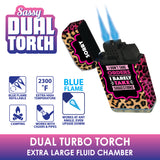 WHOLESALE SASSY DUAL TORCH 15 PIECES PER DISPLAY 23117