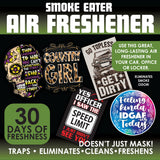Smoke Eater Hanging Air Freshener- 12 Pieces Per Retail Ready Display 23146