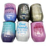 12 oz Insulated Wine Cup- 6 Pieces Per Retail Ready Display 23159