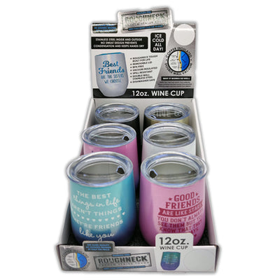 ITEM NUMBER 023159 12OZ WINE CUP 6 PIECES PER DISPLAY
