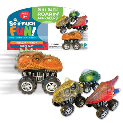ITEM NUMBER 023216 DINOSAUR PULL BACK TOY CAR 24 PIECES PER PACK