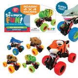 Pull Back Toy Car Roarin' 4 x 4 - 6 Pieces Per Pack 23217