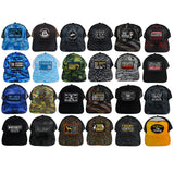 Trucker Hat Ball Cap Assortment Floor Display- 72 Pieces Per Retail Ready Display 88404