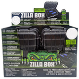Smell Proof Pressurized Storage Box with Customizable Foam- 4 Pieces Per Retail Ready Display 23239