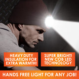 Roughneck LED Light Hat 6 Pieces Per Retail Ready Display 23274