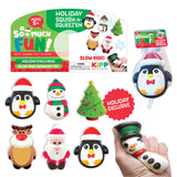 Squish & Squeeze Christmas Toy - 12 Pieces Per Pack 23491