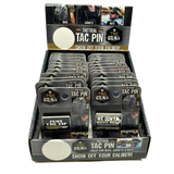 Enamel Tac Gear Pin- 24 Pieces Per Display 23502