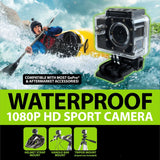 Waterproof Sport Camera with Micro Sd Card - 4 Pieces Per Retail Ready Display 23592