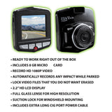 Dash Camera with Micro SD Card- 4 Pieces Per Retail Ready Display 23594