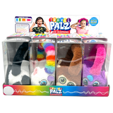 Wired Headphones Travel Pals Kids Plush with Retractable Cord- 4 Pieces Per Retail Ready Display 23699