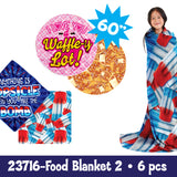 Blanket Plush Assortment Floor Display- 36 Pieces Per Retail Ready Display 88461