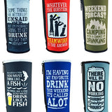 Neoprene 24 oz Can & Bottle Cooler Coozie- 6 Pieces Per Retail Ready Display 23809