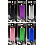Metal Lighter Clip Case with Bottle Opener- 12 Pieces Per Retail Ready Display 23816