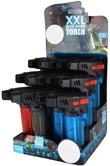 XXL Torch Lighter - 12 Pieces Per Retail Ready Display 23820Mn TORCH BLUE