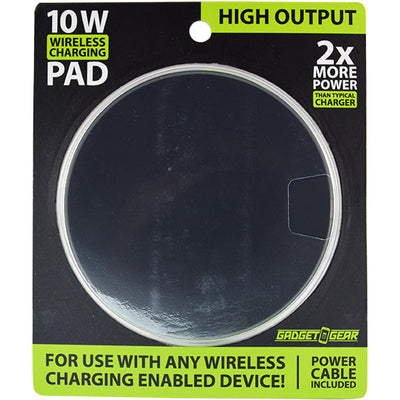 ITEM NUMBER 024211 10W HIGH OUTPUT WIRELESS CHARGE PAD 4 PIECES PER DISPLAY