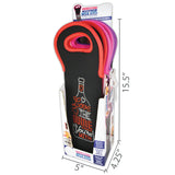 Neoprene Wine Bottle Carrier with Rhinestones - 6 Per Pieces Retail Ready Display 24523