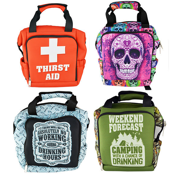 ITEM NUMBER 024686 NEOPRENE COOLER BAG 4 PIECES PER PACK