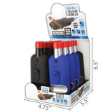 WHOLESALE TORCH BLUE CIGAR TORCH STICK 8 PIECES PER DISPLAY 24878
