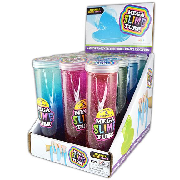 ITEM NUMBER 025439 SLIME JUMBO TUBE 12 PIECES PER DISPLAY
