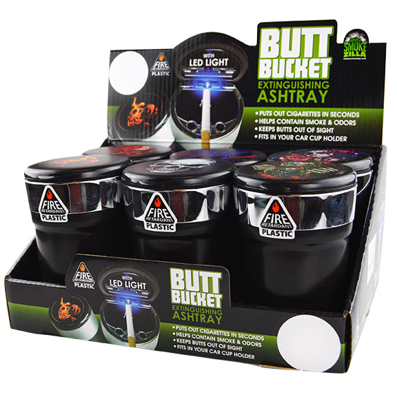 ITEM NUMBER 025814 PRINTED BUTT BUCKET 6 PIECES PER DISPLAY